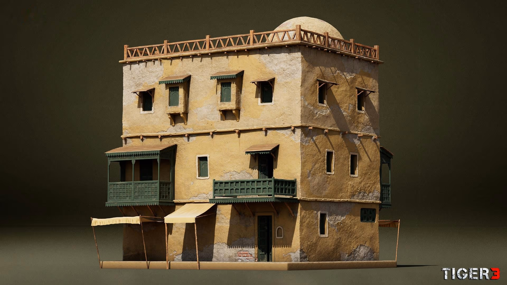 Afghan townhouse – 3D environment art by Hexar Studios