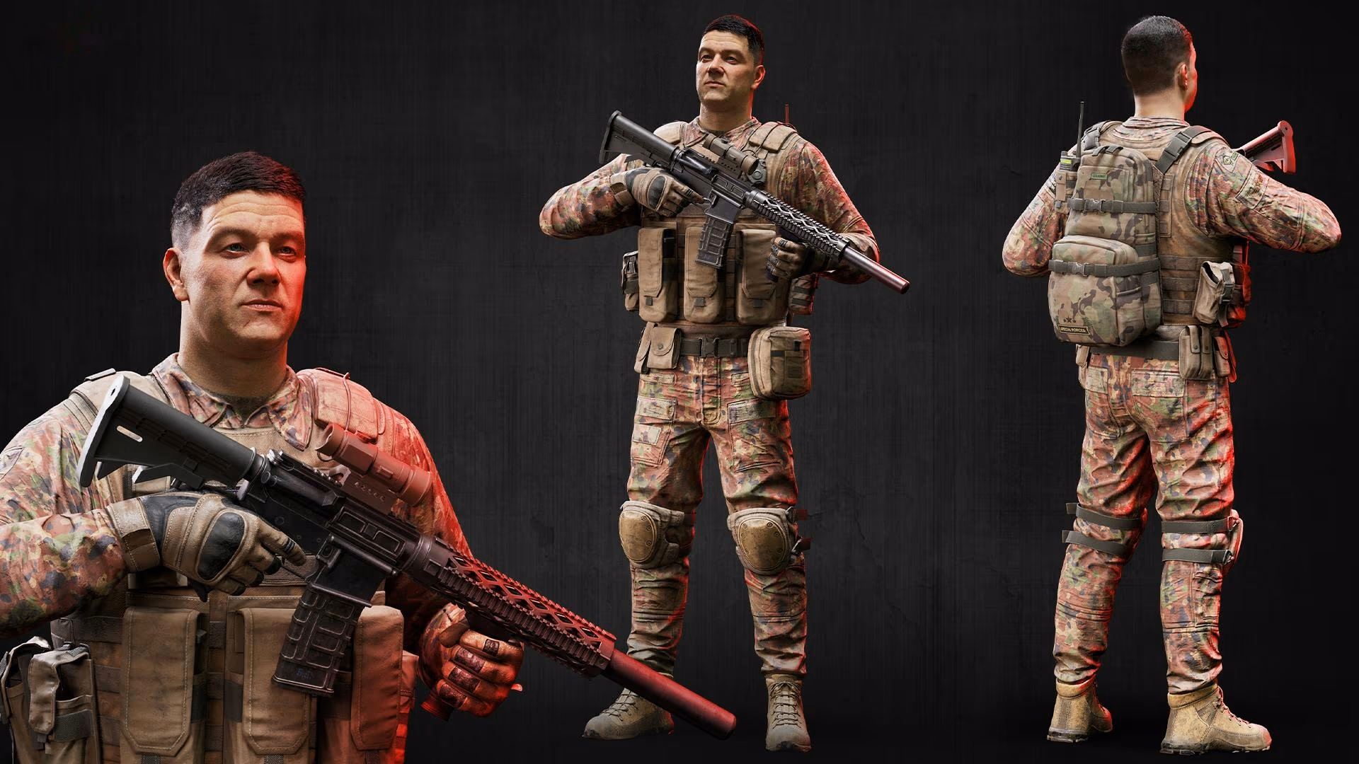 Military Man – game art by Hexar Studios