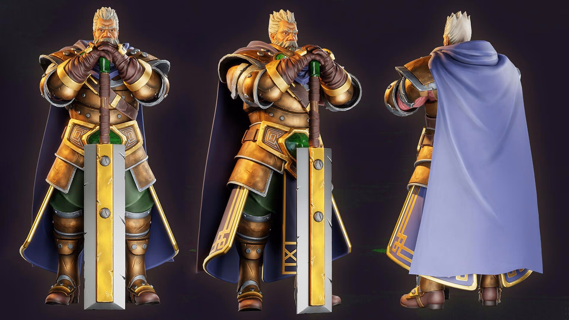 Stylized Character Showcase – game art by Hexar Studios