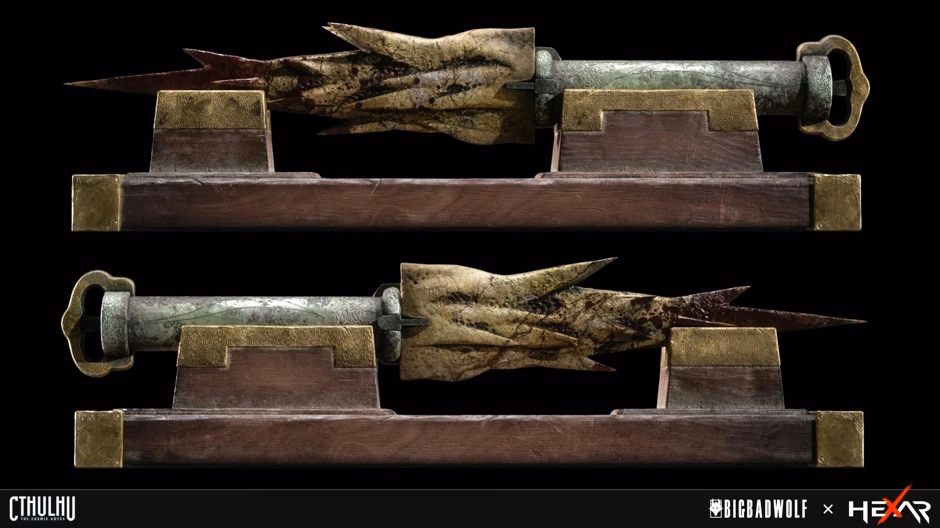Corroded pipe assembly – Cthulhu: The Cosmic Abyss 3D game art by Hexar Studios